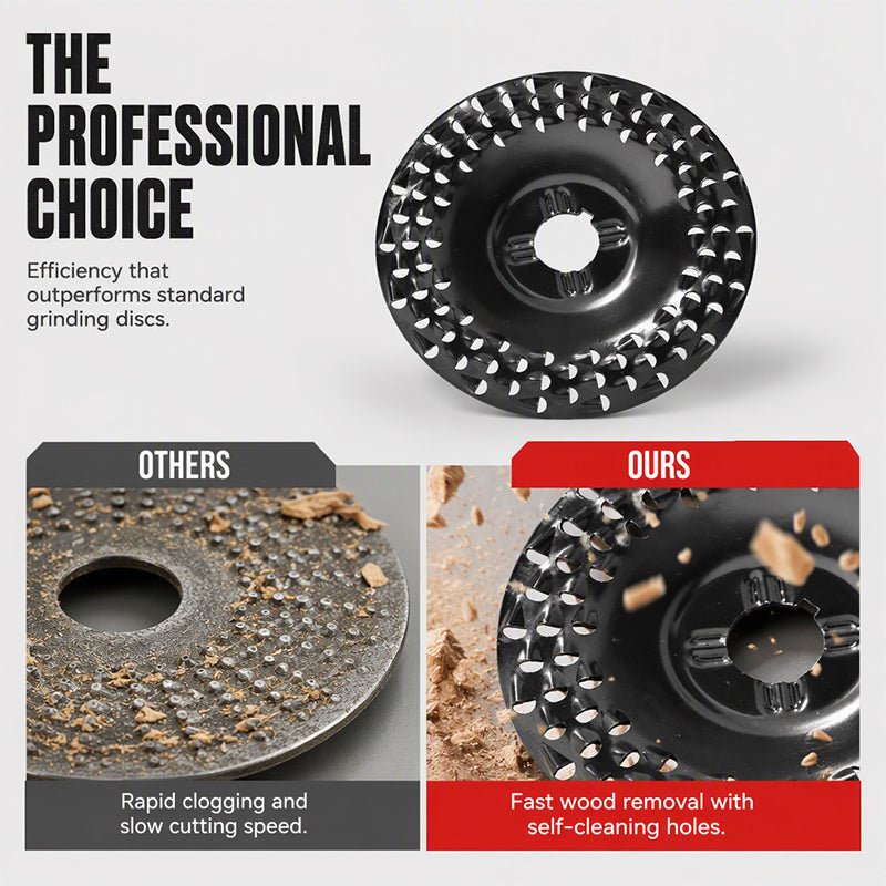 High-Strength Wood Shaping Disc for Angle Grinder