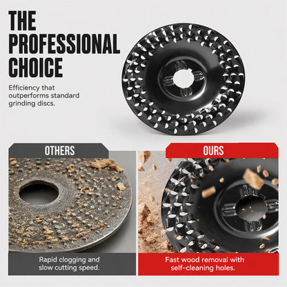 High-Strength Wood Shaping Disc for Angle Grinder