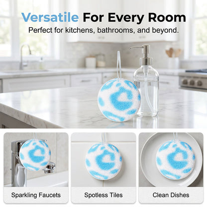 🧽 Spherical Kitchen Scrubber for Tough Everyday Messes