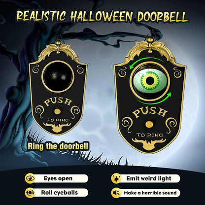 🎃 Best Sellers for Halloween 2026! 😈 Doorbell shaped like a one-eyed demon
