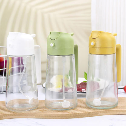 Spraying/ Pouring Integrated Oil Dispenser Bottle
