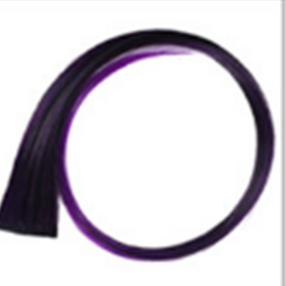 12PCS Straight Clip-In Colored Hair Extensions