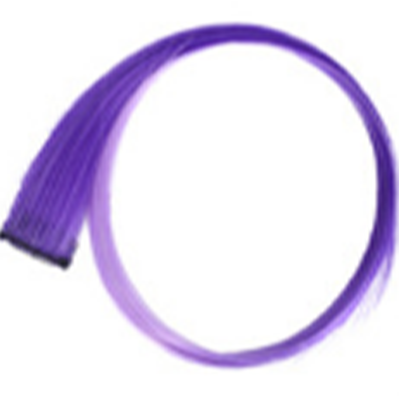 12PCS Straight Clip-In Colored Hair Extensions
