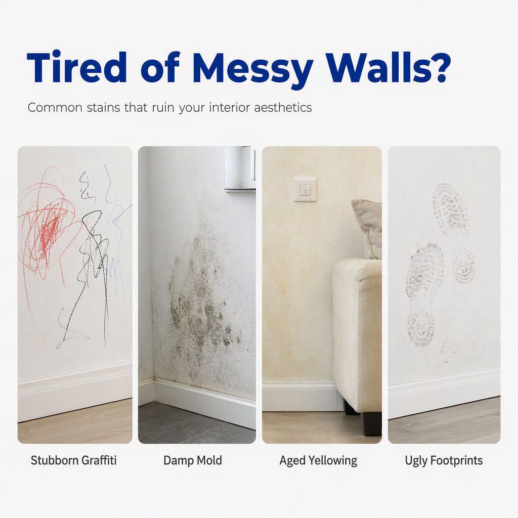 Quick-Dry Wall Repair Paint Brush