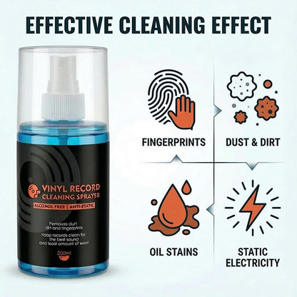 Anti-Static Vinyl Record Cleaning Spray