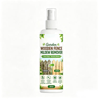Outdoor Wooden Fence Mildew Remover Spray