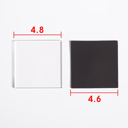 Clear Acrylic DIY Fridge Magnet Kit