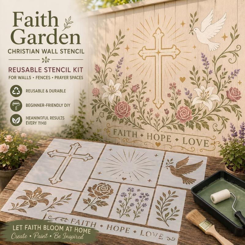 DIY Garden Painting Templates for Every Space