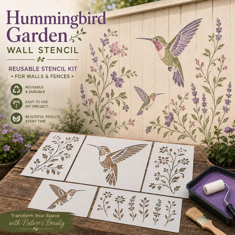 DIY Garden Painting Templates for Every Space