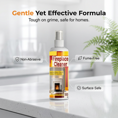 🔥50% OFF NOW! Fast‑Acting Fireplace Cleaner Spray, Deep Penetrating Soot & Smoke Stain Remover, Residue‑Free Cleaning Spray for Fireplace Surfaces