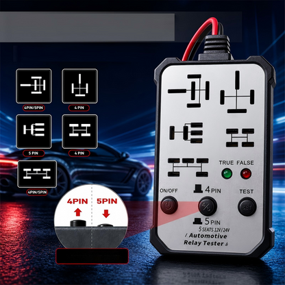 ⏳🔥LIMITED-TIME 50% OFF! ⏰Automotive Relay Tester with Relay Puller