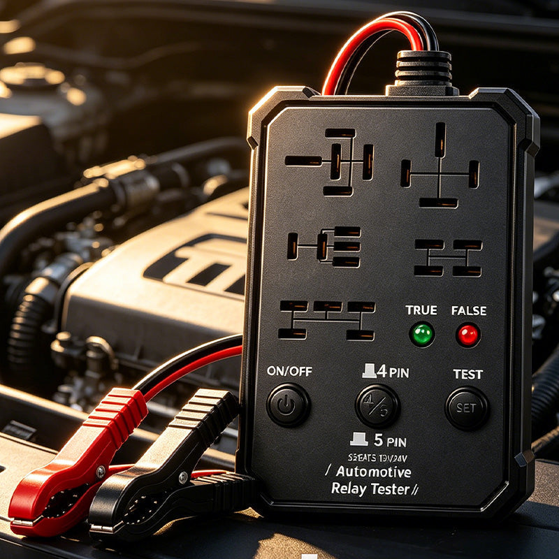 ⏳🔥LIMITED-TIME 50% OFF! ⏰Automotive Relay Tester with Relay Puller