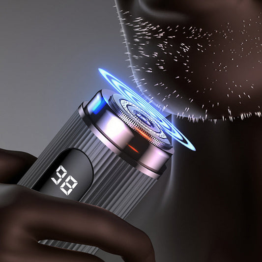Mini Travel Shaver with LED Power Display
