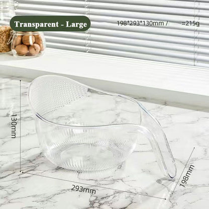 📢📢50% OFF & In Stock⏰ Wash Rice Without Losing a Grain – Fine Mesh Colander Bowl with Handle. UK Stock ✨
