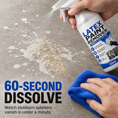 🧽 Fast-Acting Latex Paint Remover Spray – Dissolves Dried Paint in Seconds Without Scratching | LIMITED TIME 🔥