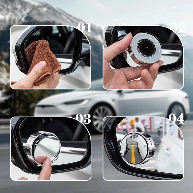 🥳HOT SALE🥳💞15K+ SOLD! Blind Spot Mirrors – From £4.99! HD vision, 360° adjustable & waterproof. Safer driving – grab yours! ✅