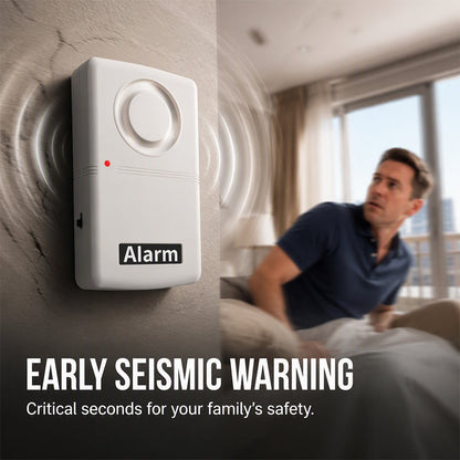 🚨 Wireless Door & Window Vibration Alarm – Smart Home Security Sensor