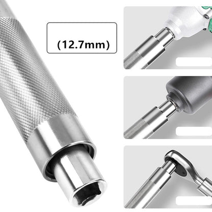Dual-Function Extension Bar Ratchet Wrench