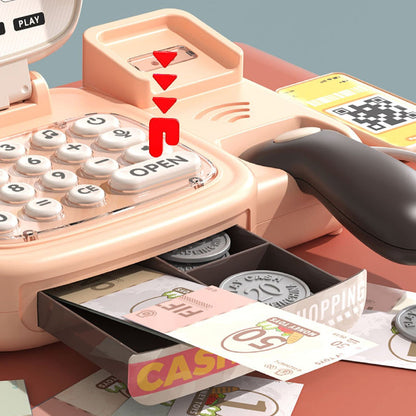 Kids Supermarket Cash Register Toy Set