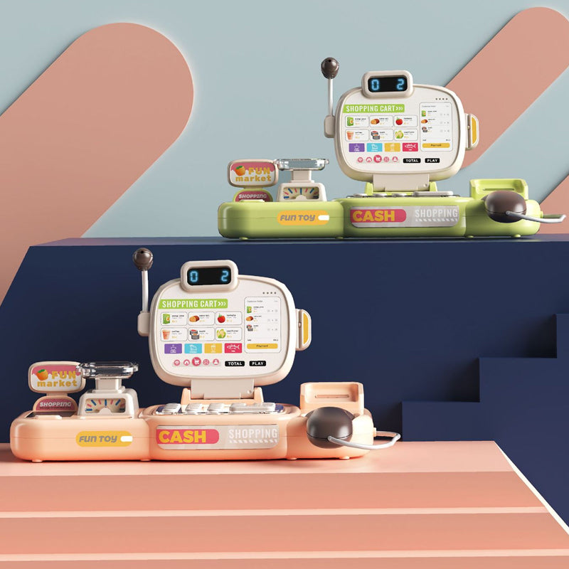 Kids Supermarket Cash Register Toy Set