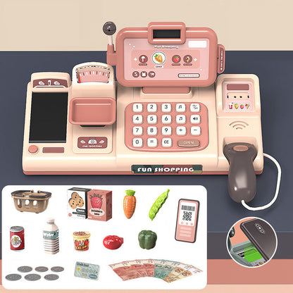 Kids Supermarket Cash Register Toy Set