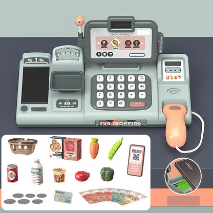 Kids Supermarket Cash Register Toy Set