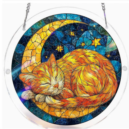 Acrylic Sunset & Sea Jigsaw Puzzle Window Hanging