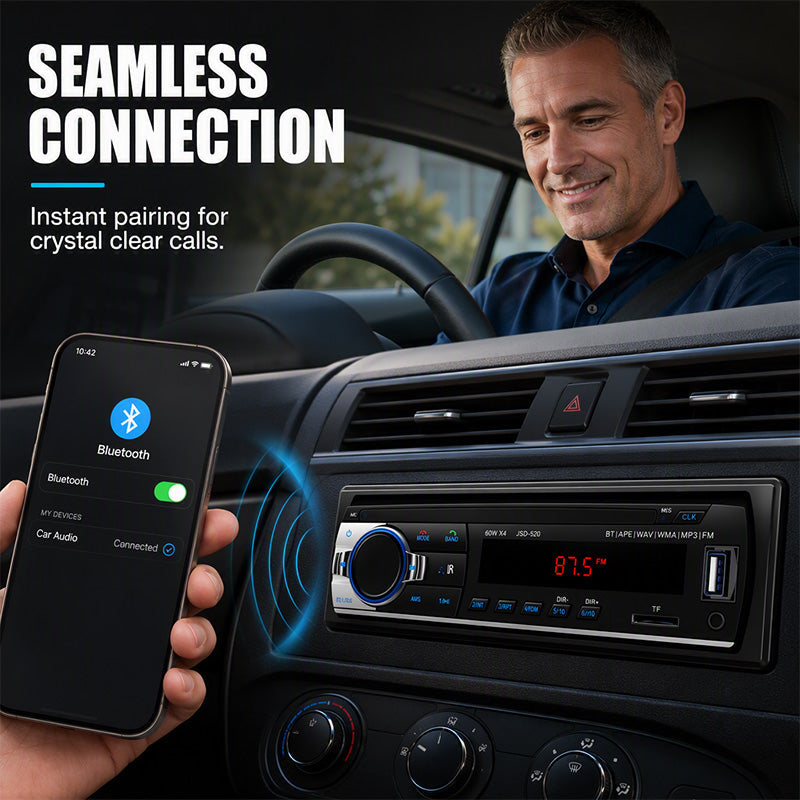 ⏳Limited-time 50% off⏰Bluetooth Car Radio🚗🎵