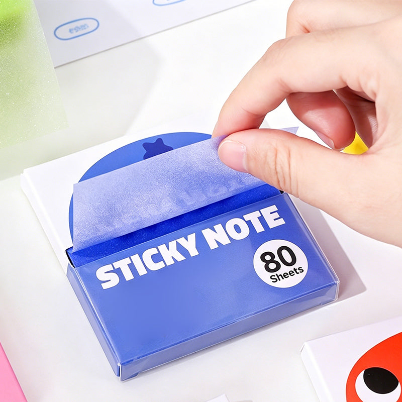 Grab Notes Instantly! No-Residue Pearlescent Pop-Up Sticky Notes