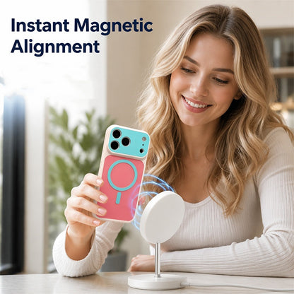 📱✨ Magnetic Dopamine Phone Case – Colorful Matte Protective Case for Everyday Style