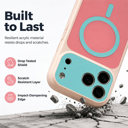 📱✨ Magnetic Dopamine Phone Case – Colorful Matte Protective Case for Everyday Style