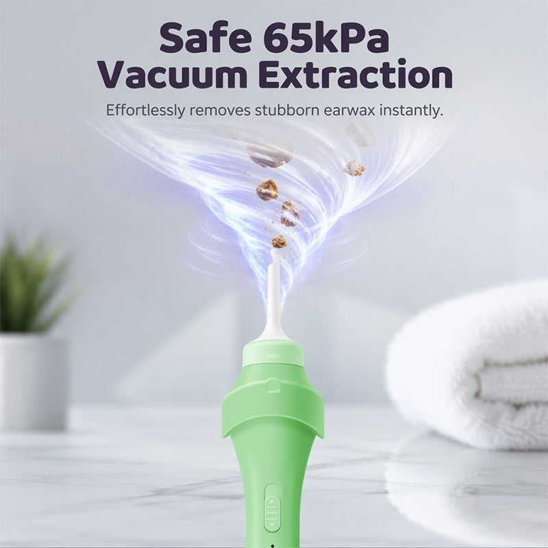 👂 Gentle Suction Ear Cleaner – LED-Guided Care Made Simple ✨