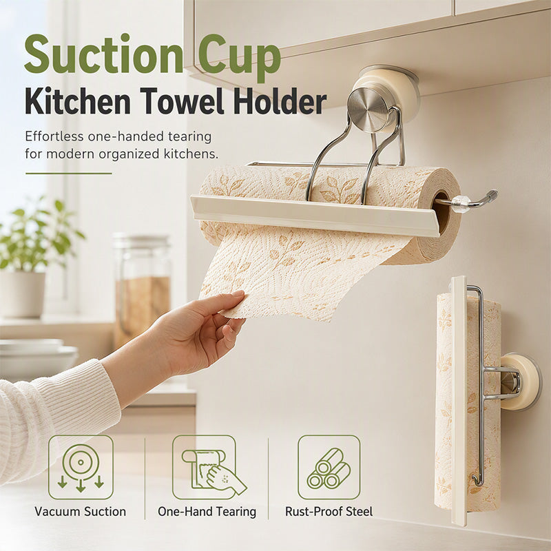 🔥HOT SALE 50% OFF🔥Suction Cup Kitchen Paper Towel Holder