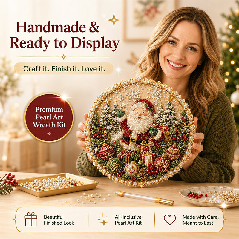 DIY Four Seasons Pearl Wreath Making Kit