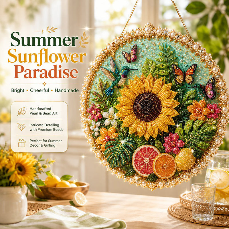 DIY Four Seasons Pearl Wreath Making Kit
