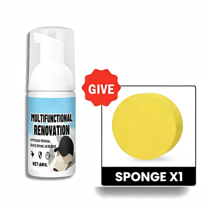 🔥No‑Rinse Baseball Cap Foam Cleaner