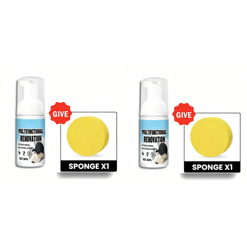 🔥No‑Rinse Baseball Cap Foam Cleaner