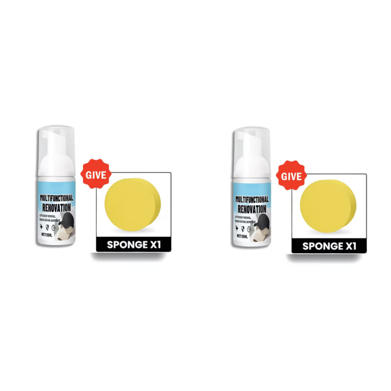 🔥No‑Rinse Baseball Cap Foam Cleaner