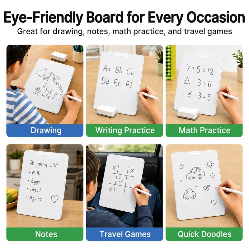 Magnetic Drawing Board with Magic Pen & Eraser