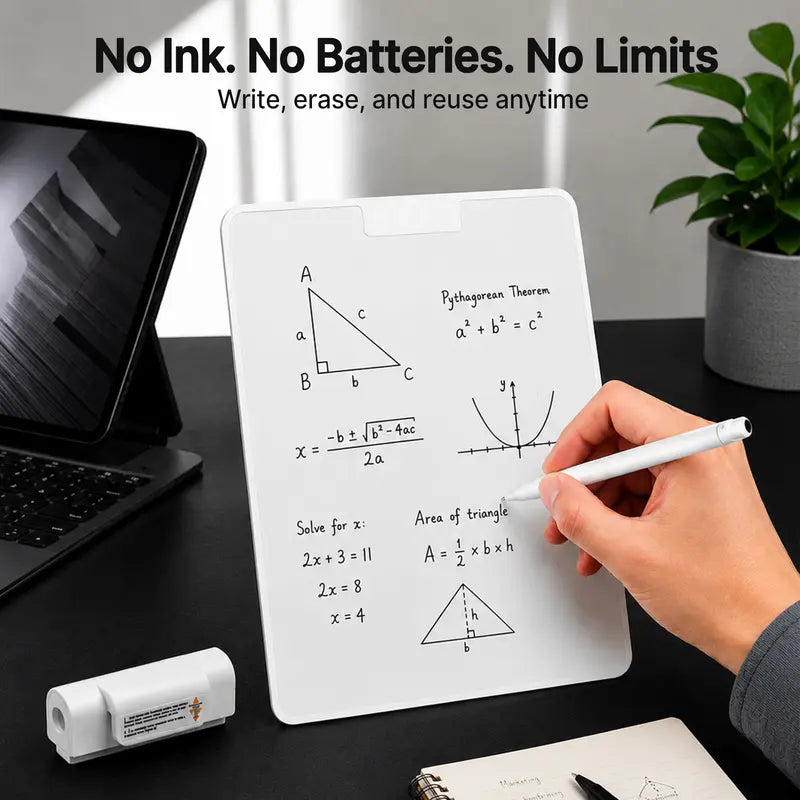 Magnetic Drawing Board with Magic Pen & Eraser
