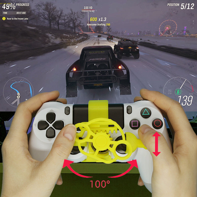 🏆PC Racing Gamepad Steering Wheel
