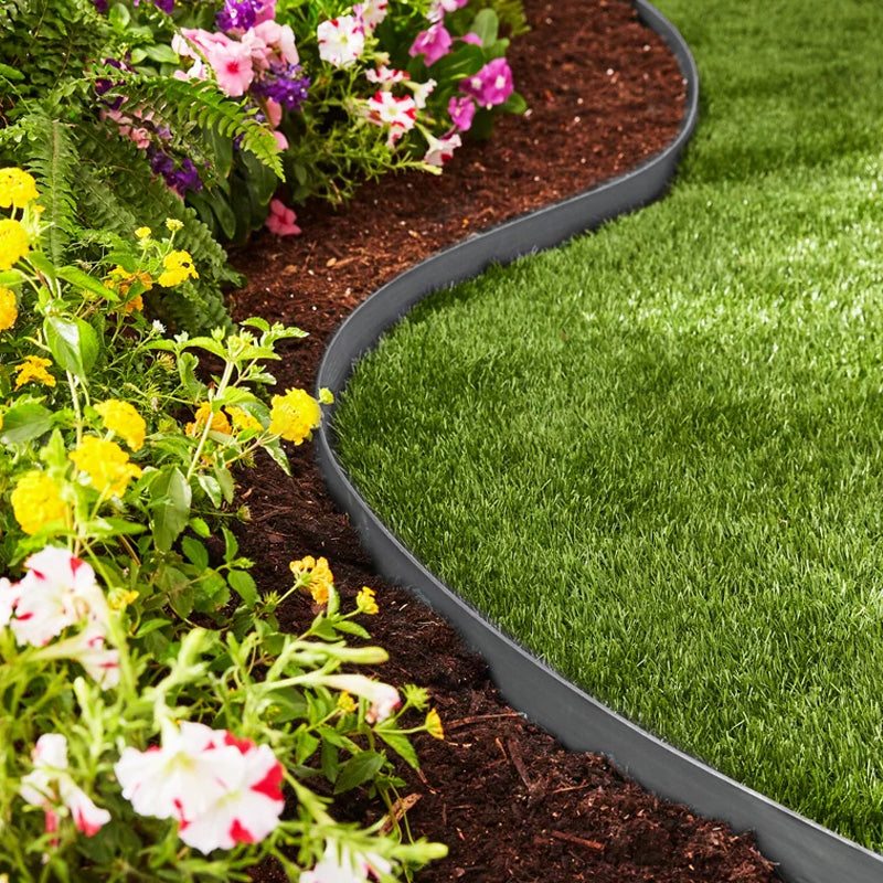 🏡🔥FLASH SALE Half‑Price! No‑Dig Landscape Edging Roll, Weather‑Resistant Garden Lawn Border 🎁