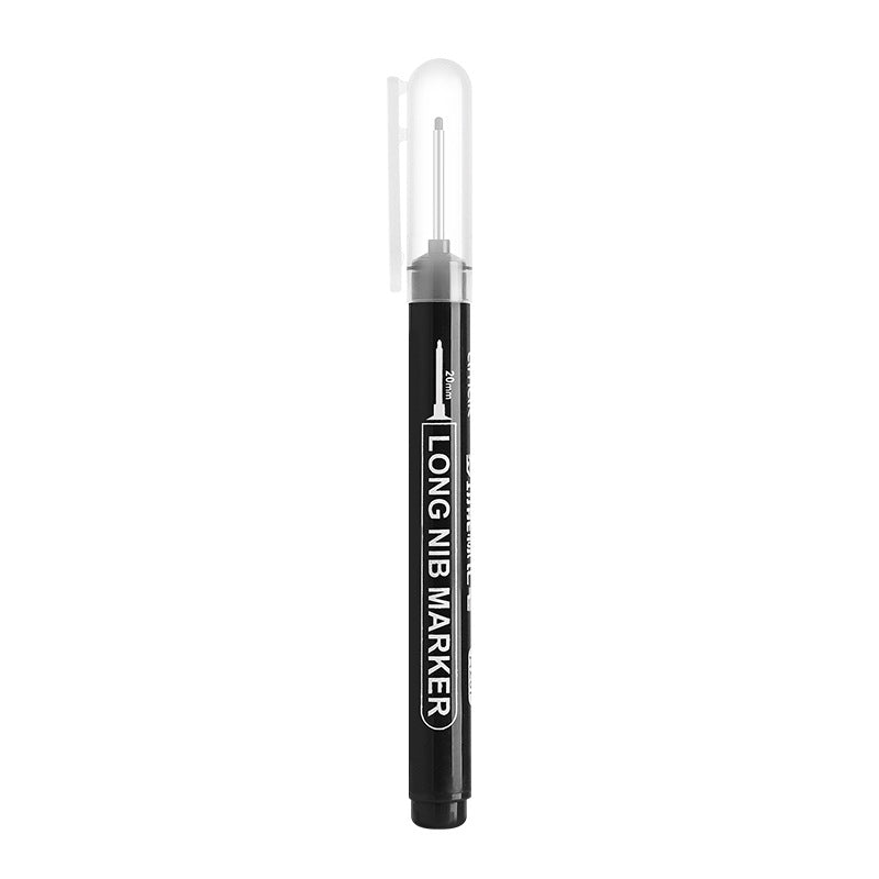 🖊️🔧 Precision Long Nib Marker – Waterproof Deep-Reach Pen for Tile, Wood & Tight Spaces