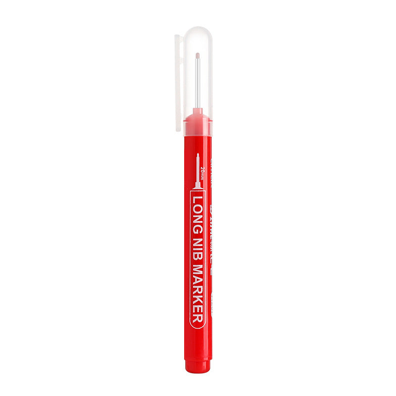 🖊️🔧 Precision Long Nib Marker – Waterproof Deep-Reach Pen for Tile, Wood & Tight Spaces