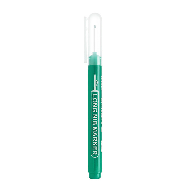 🖊️🔧 Precision Long Nib Marker – Waterproof Deep-Reach Pen for Tile, Wood & Tight Spaces