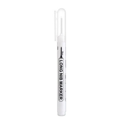 🖊️🔧 Precision Long Nib Marker – Waterproof Deep-Reach Pen for Tile, Wood & Tight Spaces