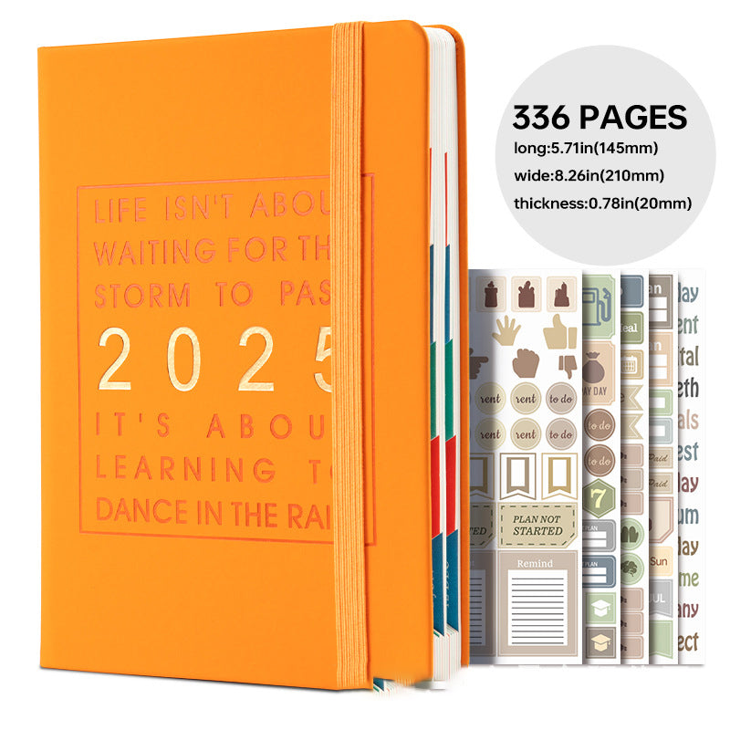 📢📢50% OFF !! ⏰A5 2027 One‑Day‑Per‑Page Diary Notebook ✨