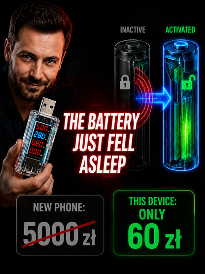 🔌50% OFF | USB Smartphone Battery Repair Dongle – Plug‑&‑Play, No Disassembly, Optimise Your Phone Battery Performance!