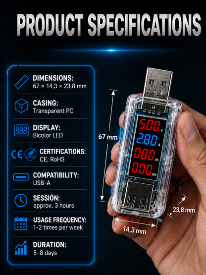 🔌50% OFF | USB Smartphone Battery Repair Dongle – Plug‑&‑Play, No Disassembly, Optimise Your Phone Battery Performance!