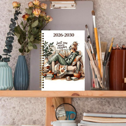📚 2026–2030 5-Year Planner | Long-Term Monthly Organizer & Goal Planning Log Book for Work, School & Everyday Life